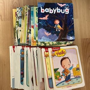 Babybug and Highlights Hello magazines
